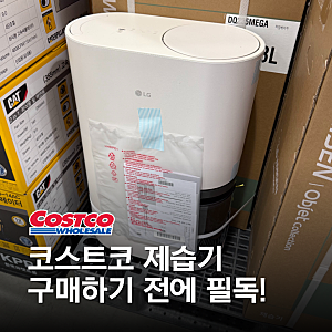 비 오기전 품절대란? 코스트코 엘지, 루메나 제습기 추천