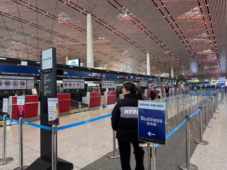  [생일 여행 in 베이징 투어] #15 베이징 서우두국제공항 이모저모! 아시아나항공 타고 출국 준비하기