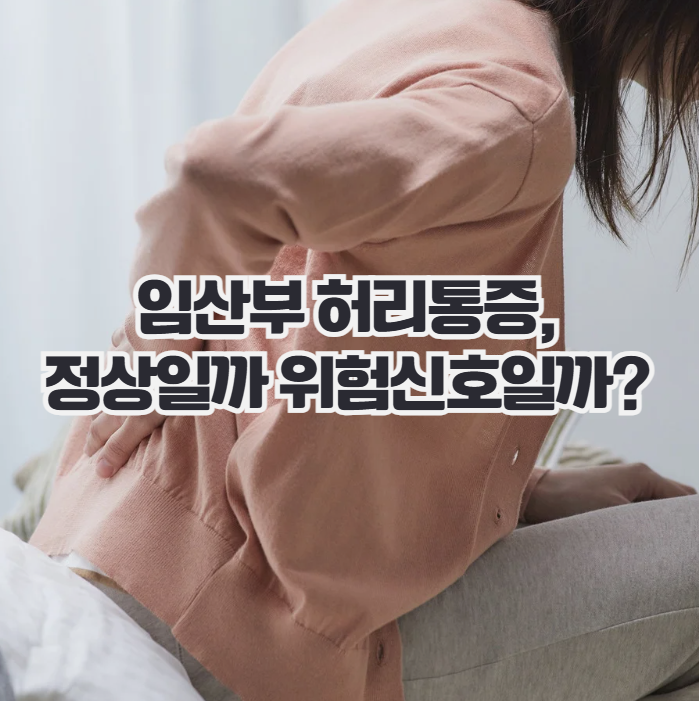 임산부 허리통증 이유 5가지, 언제까지 지속될까?