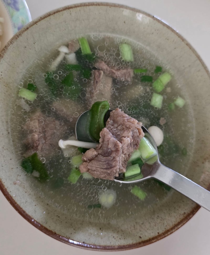 코스트코 갈비살 갈비탕 손질없이 곰솥으로 간단히 끓이기