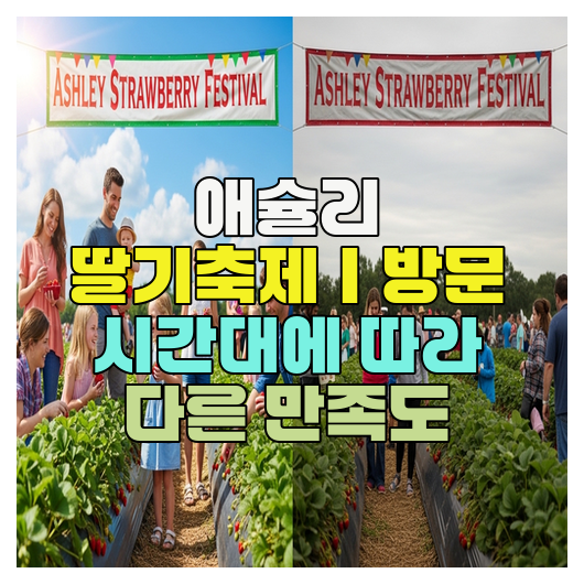  애슐리 딸기축제｜방문 시간대에 따라 다른 만족도