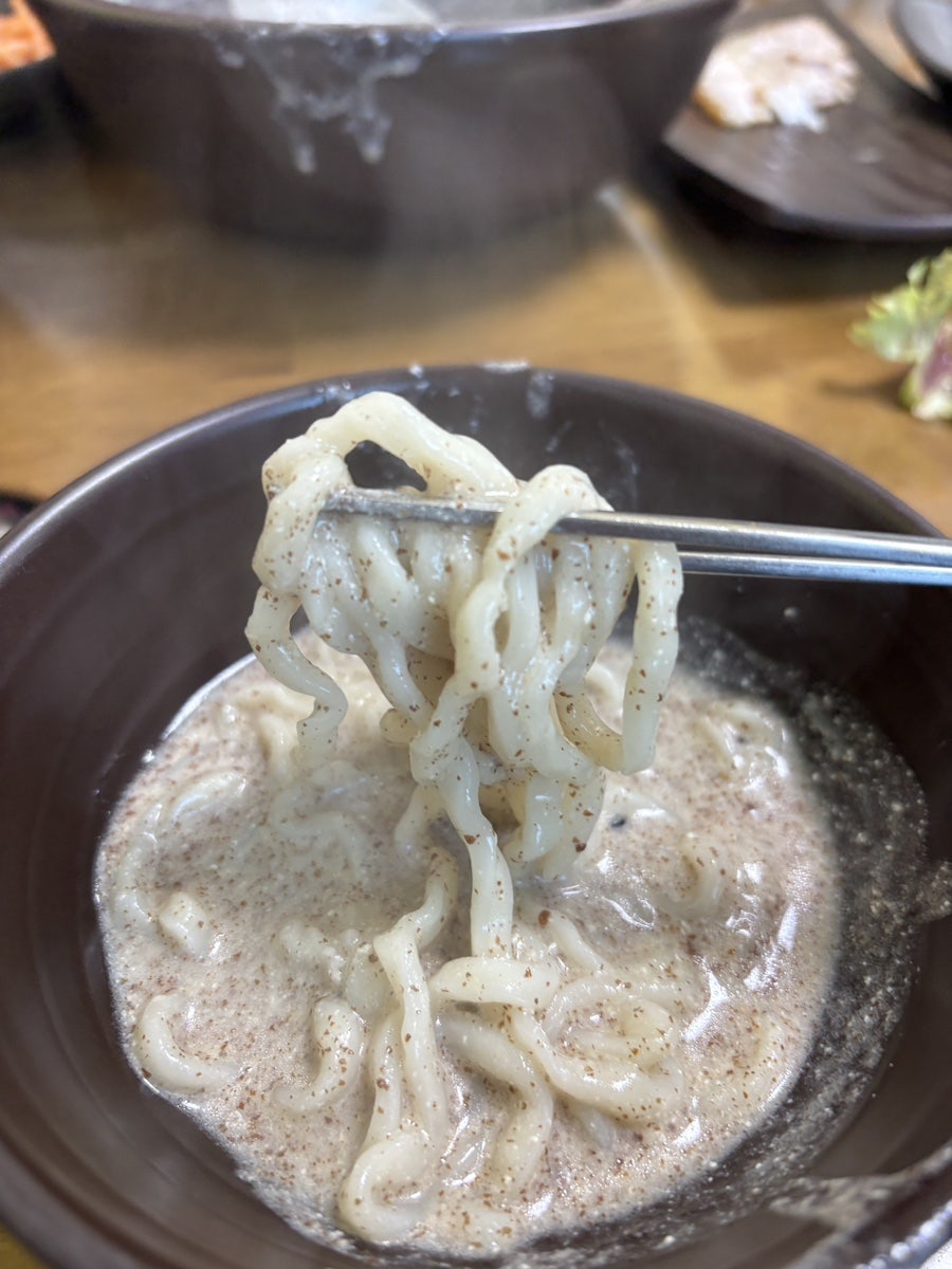 아그집들깨칼국수 사진 1