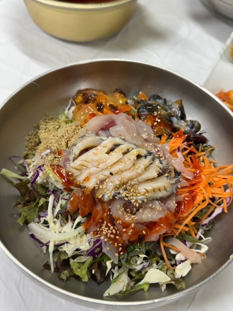  강릉 물회 맛집 포항물회 내돈내산 후기