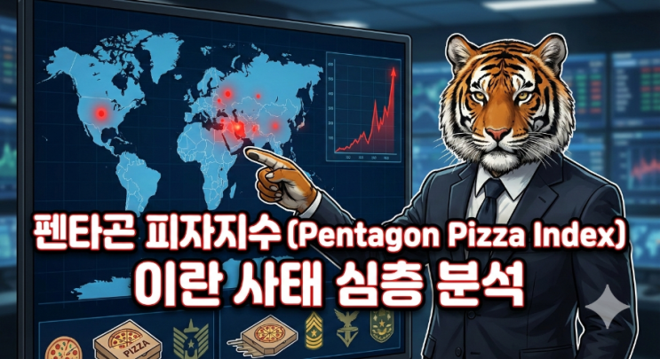  [팩트체크] 전쟁을 예언하는 배달앱? '펜타곤 피자지수'의 원리와 이란 사태 완벽 분석