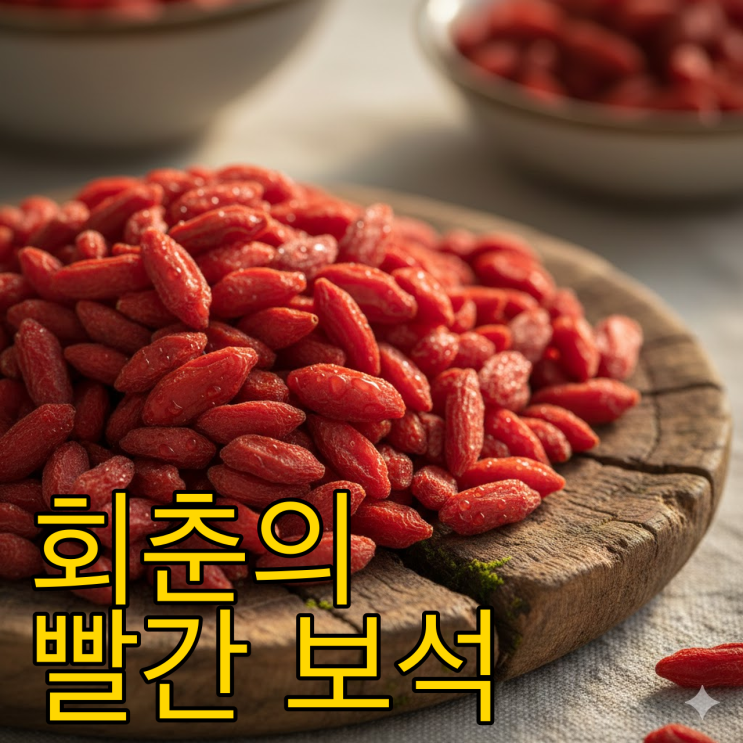  3대 명약 구기자, 당신의 눈과 간이 회춘하는 비결