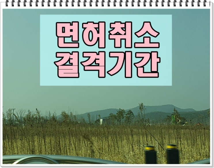  면허취소 결격기간 감면 어떤 방법이 있을까?
