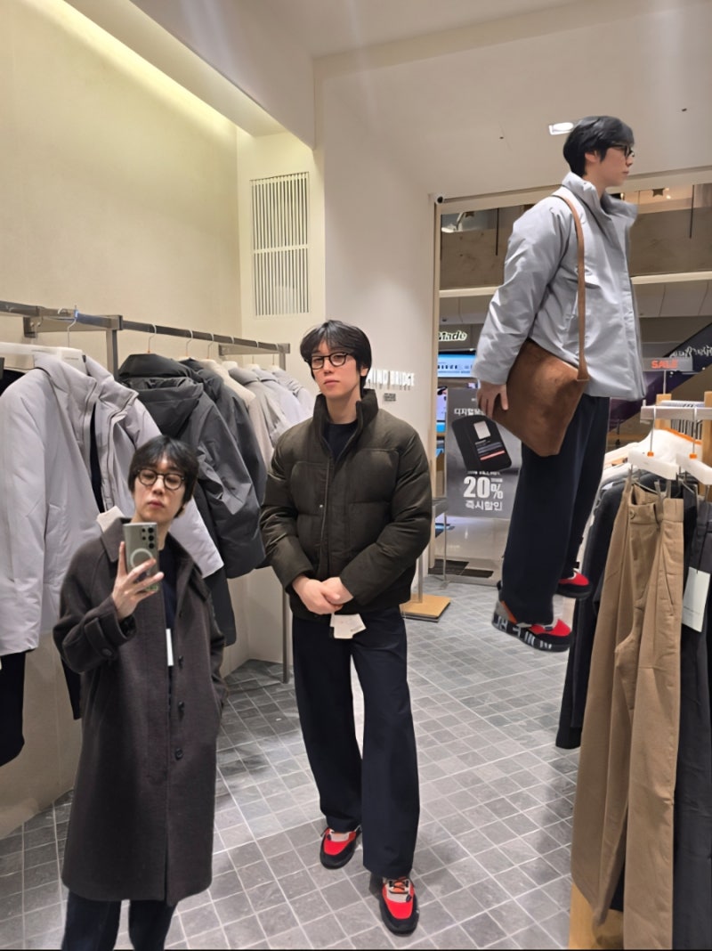지금 정가 주면 호구? 세일 중 마인드브릿지 코트 패딩 3종 실착 후기