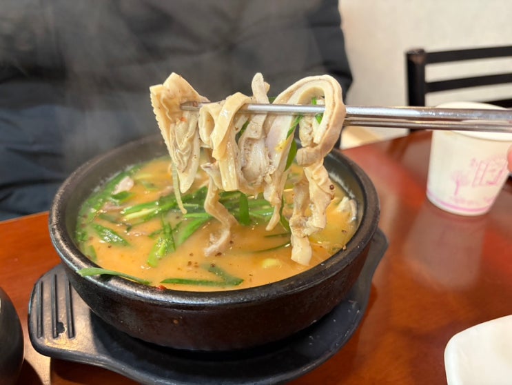  [주안역 국밥] 40전 전통 진한 국물 선학사골 순대국
