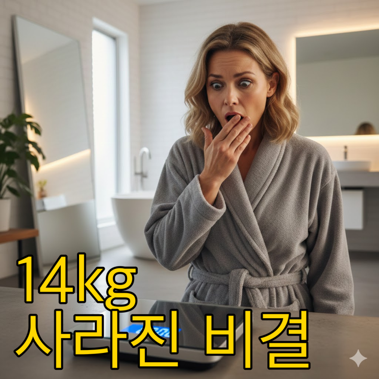  안티칼 알파 14kg 감량 비결, 정체기 뚫는 한 끝 차이
