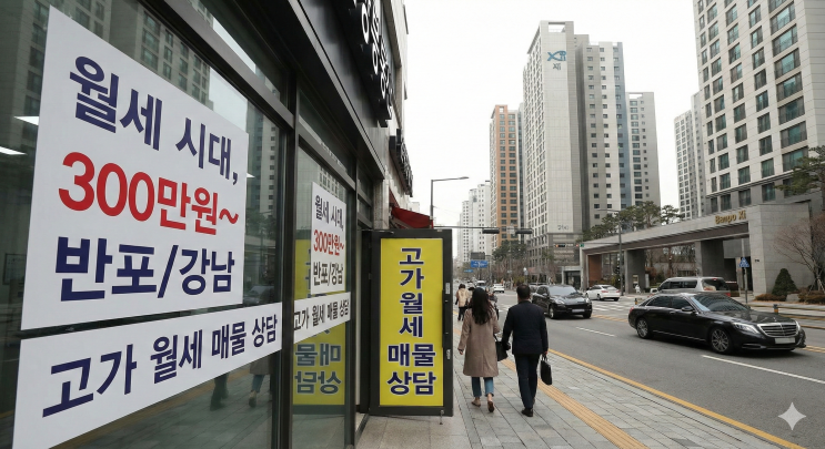  월세 300에서 400만 원 시대가 온다