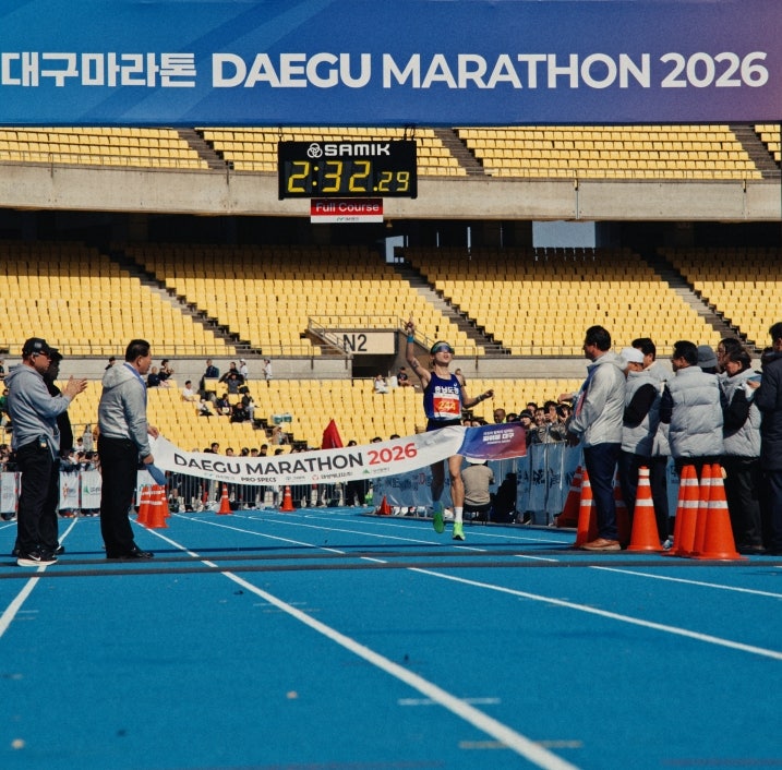 최정윤 선수, 대구 마라톤 '여왕' 등극! 2연패 신화로 충남 체육 '질주 본능' 깨우다