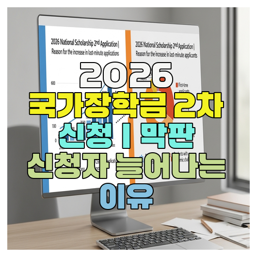  2026 국가장학금 2차 신청｜막판 신청자 늘어나는 이유