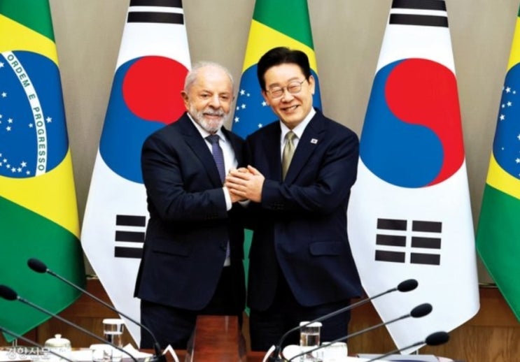 소년공에서 대통령까지 <b>이재명</b>·<b>룰라</b> 국빈 <b>정상회담</b>이 남긴... 