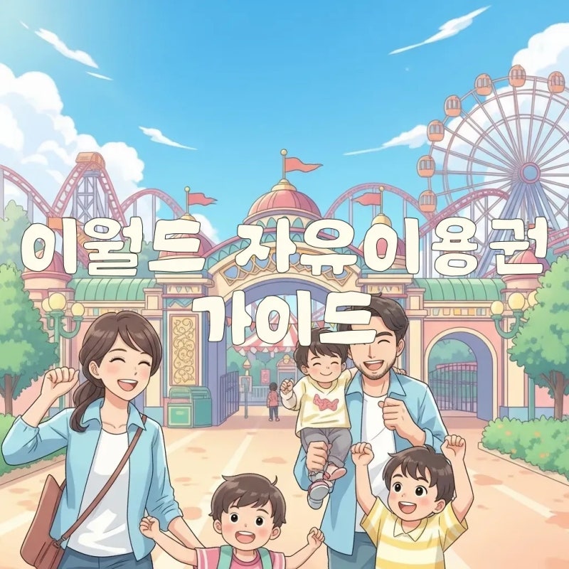 대구 이월드 자유이용권 완벽 가이드! 할인 팁과 주차 정보까지