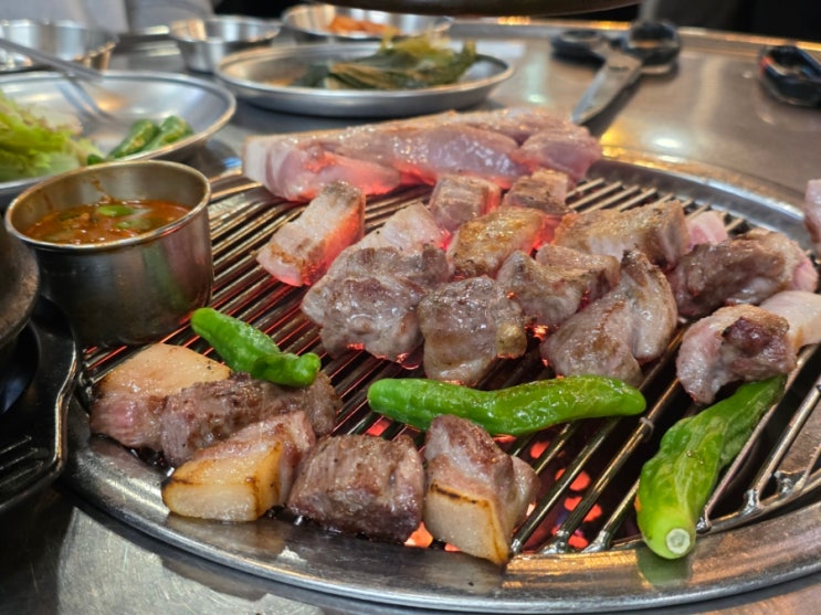  퇴근 후 고기 땡기는 날, 신당역 맛집 제주돈사돈이 정답