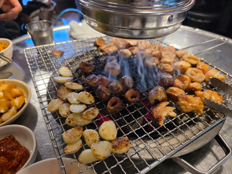  [춘천 맛집]  후평동 이모네불막창 줄 서기 싫으면 필독? 마늘 튀김에 된장소면까지 10분 컷 입장 팁