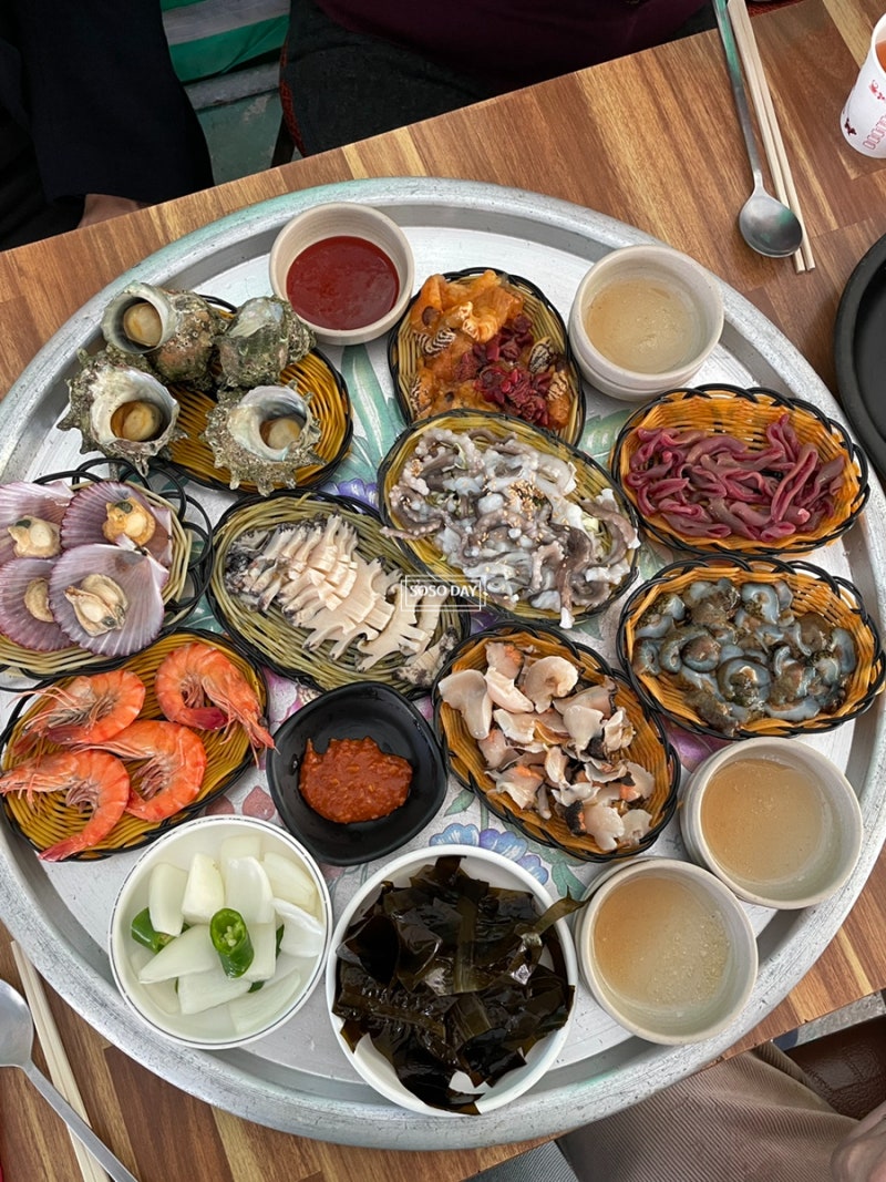 부산 여행 ㅣ 기장 해동용궁사 구경, 연화리 해녀촌 포장마차 손큰할매 방문