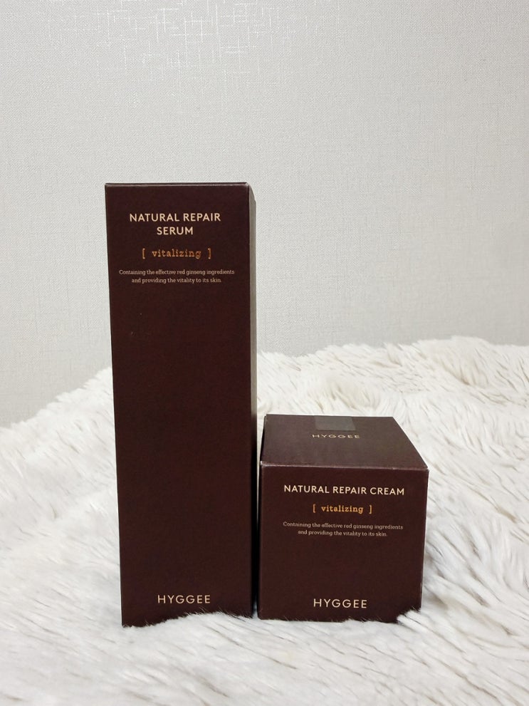  휘게내추럴리페어 세럼 크림 조합으로 생기 채우는 스킨케어 루틴