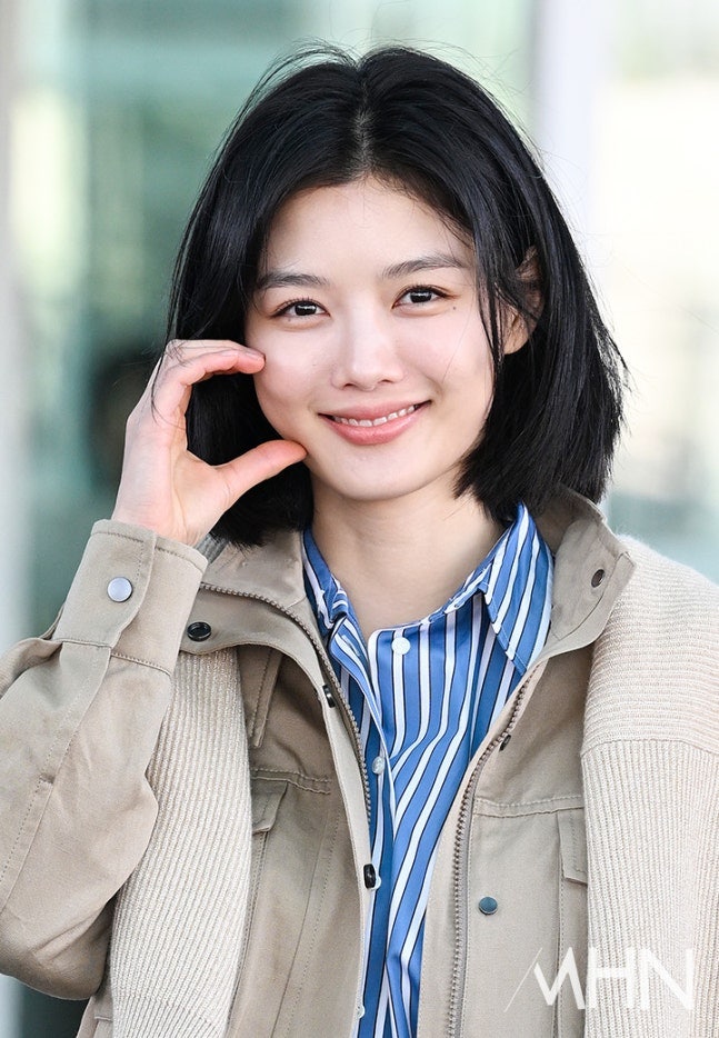 [포토] 김유정 '러블리 볼하트'