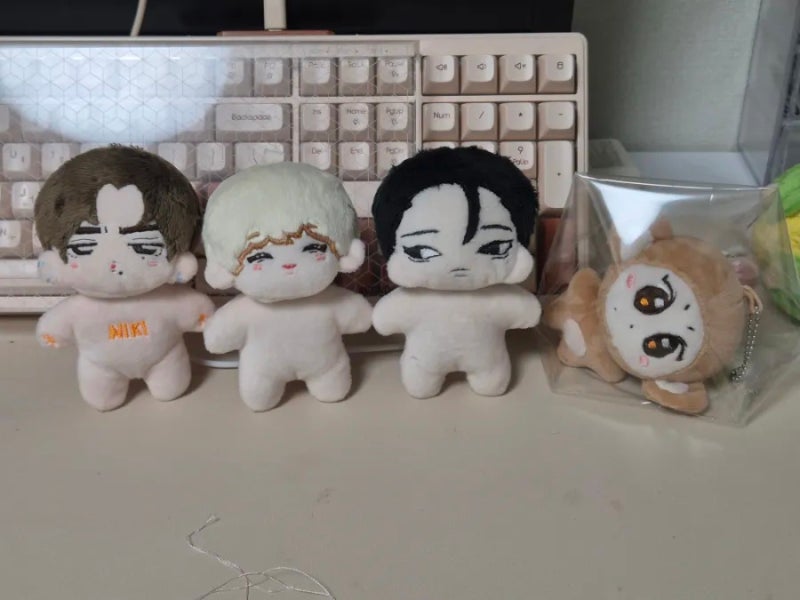 Making 10cm ENHYPEN Plush Dolls (Sunoo, Jjeongsungi)