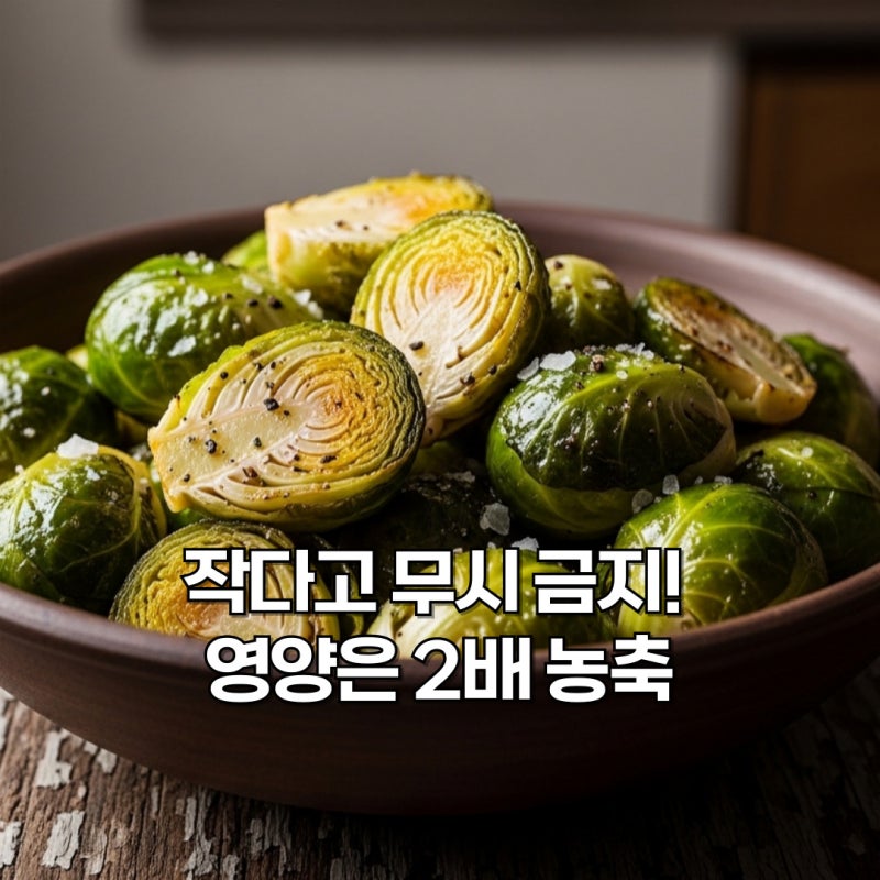 방울양배추 효능 먹는법, 일반 양배추보다 영양가 2배 높은 이유