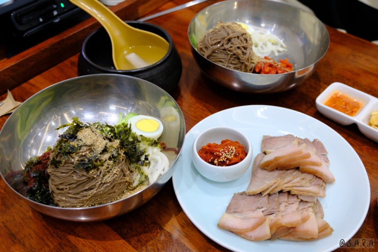 수원 3대 칼국수 깔끔한 한식 대궐막국수 밥집