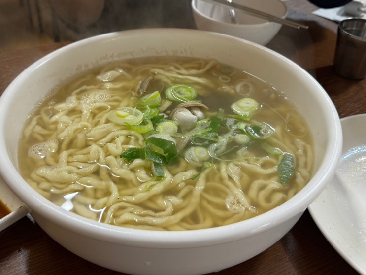  대전 여행 오씨칼국수 후기 메뉴 가격 추천 중앙시장 맛집