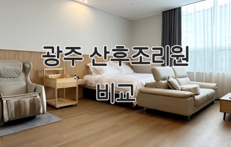 (26년 2월 기준) 광주 산후조리원 비교 특징 가격 및 예약 l 미즈피아병원 vs 마더힐 vs 더엘산....