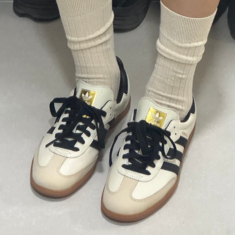 아디다스 삼바 og 사이즈팁 여자 240 실패후기 크림 화이트 ID0478