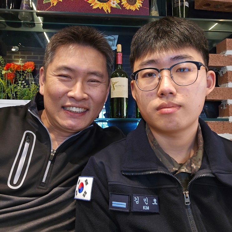  그렇게 잠시 아쉬웠던 큰아들 휴가