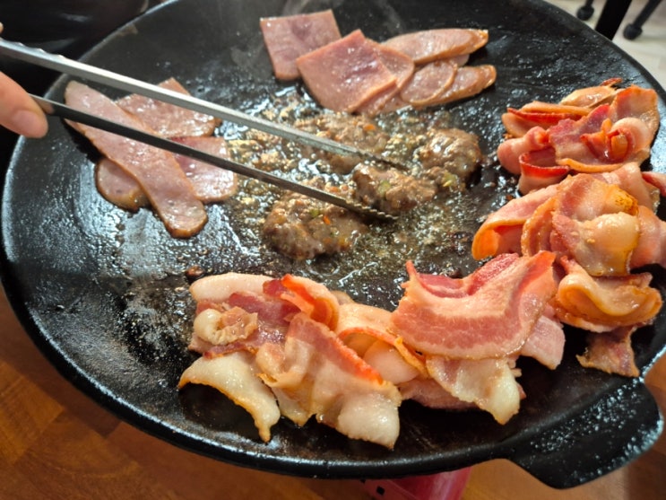  동두천 원조다래솥뚜껑 부대구이 서울근교 맛집