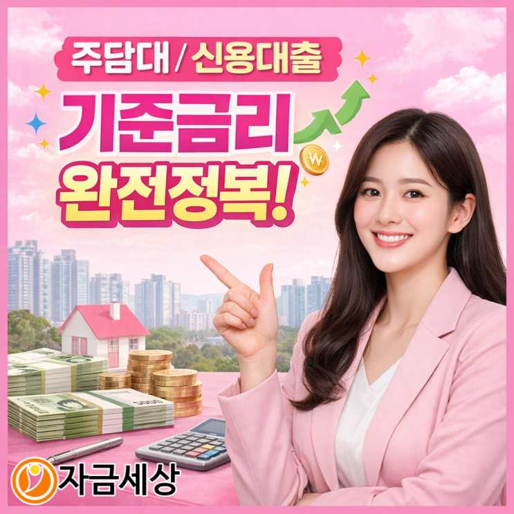 <b>주담대 금리 상승</b> 이유 및 기준금리 정리