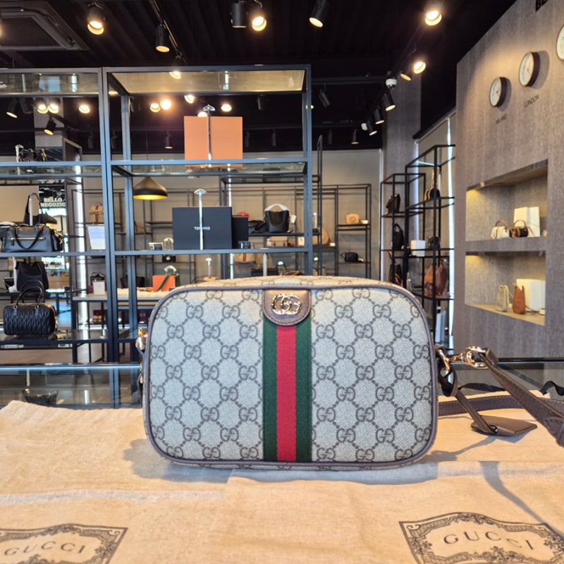 “클래식은 영원하다, Gucci 오피디아 스몰 카메라백으로 완성하는 데일리 럭셔리 “구찌 오....
