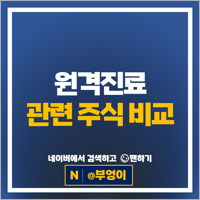 비대면 원격진료관련주 나노엔텍 차바이오텍 주가 알서포트 주식