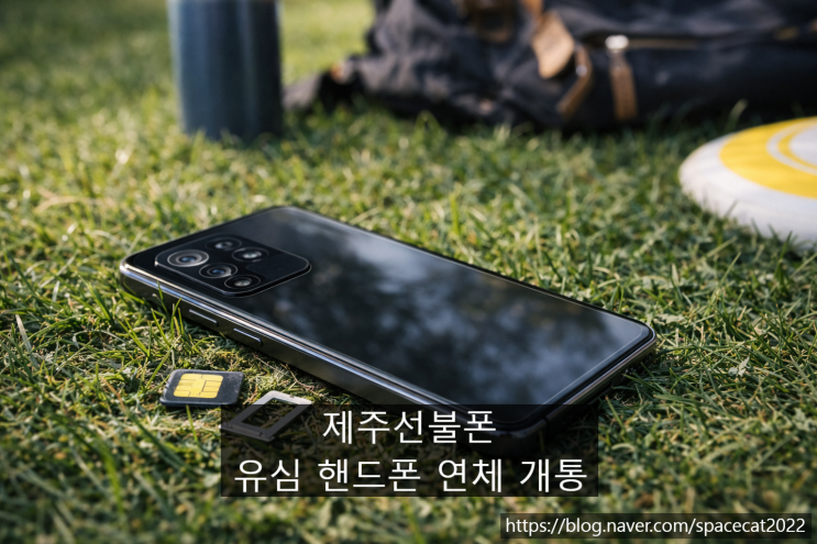  제주선불폰 유심 핸드폰 연체 개통 절차