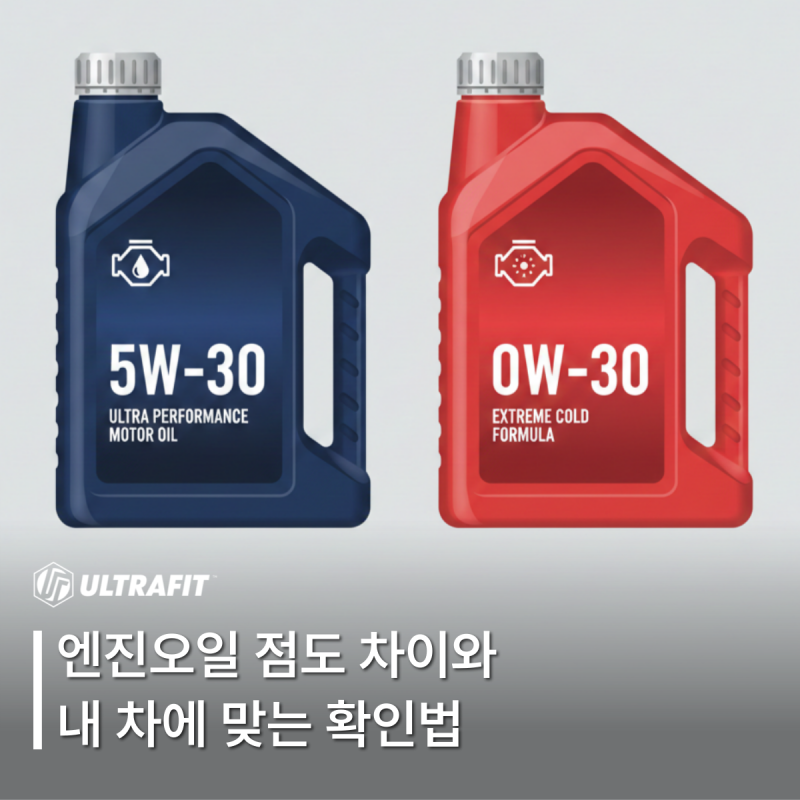 5W30? 0W30? 엔진오일 점도 차이와 확인법