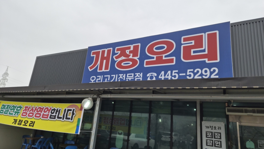 개정오리 사진 2
