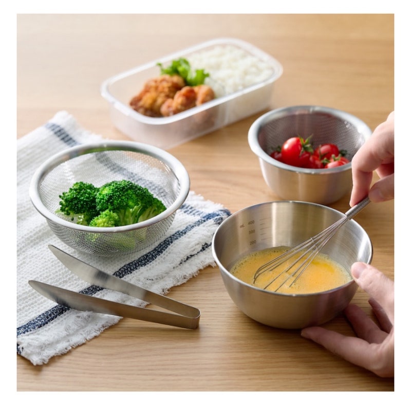 무인양품 스테인리스 보울, 각 사이즈별 비교와 추천사이즈 !