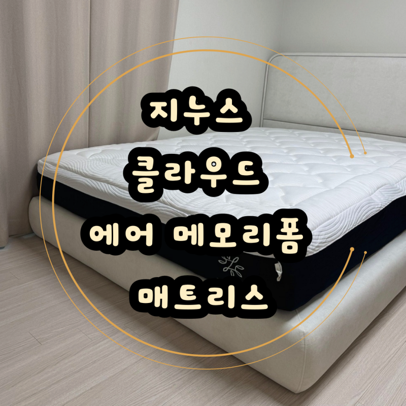 지누스 클라우드 에어 메모리폼 매트리스 Q 사이즈 매트리스 추천 허리디스크 매트리스