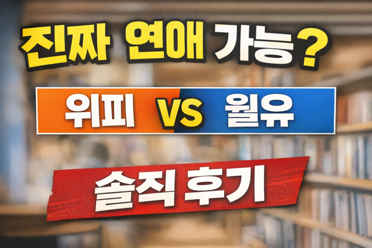  윌유 소개팅 어플 솔직 후기: 추천코드 HN9R90  현실 매칭률·장단점 총정리(윌유vs위피vs틴더vs블릿)