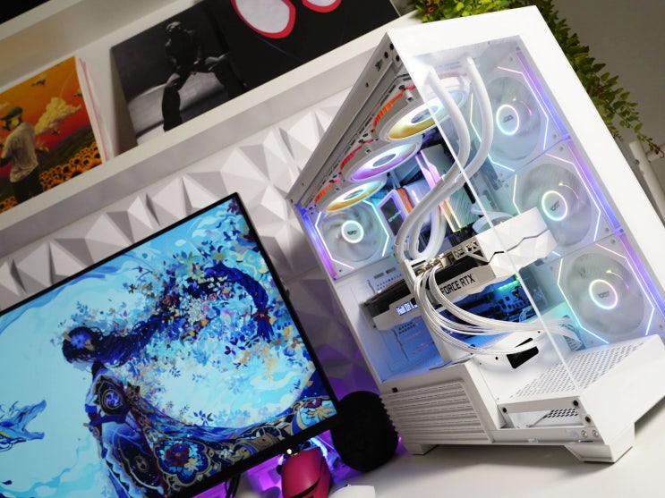  어항케이스는 변화가 아닌 진화! RGB 감성의 화이트 어항케이스, 다크플래쉬 DS900 PRO 추천