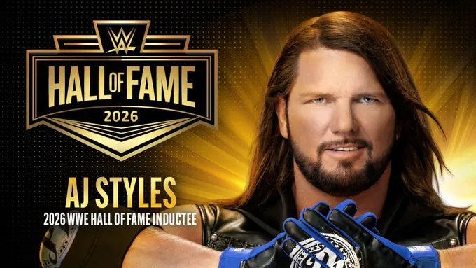  AJ 스타일스 WWE 2026 명예의 전당 헌액자 전설이 되다