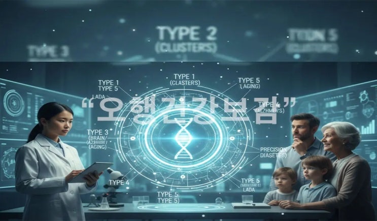  당뇨병 종류, 1형 2형만 있다? 제5형까지 있다는 놀라운 사실!