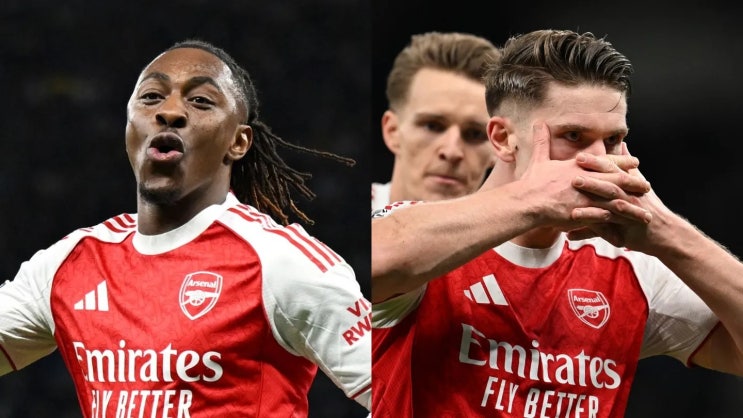  EPL 27R 토트넘 홋스퍼 vs 아스널 : “전반은 함정, 후반은 폭풍”… 북런던 더비를 지배한 아스널 4골