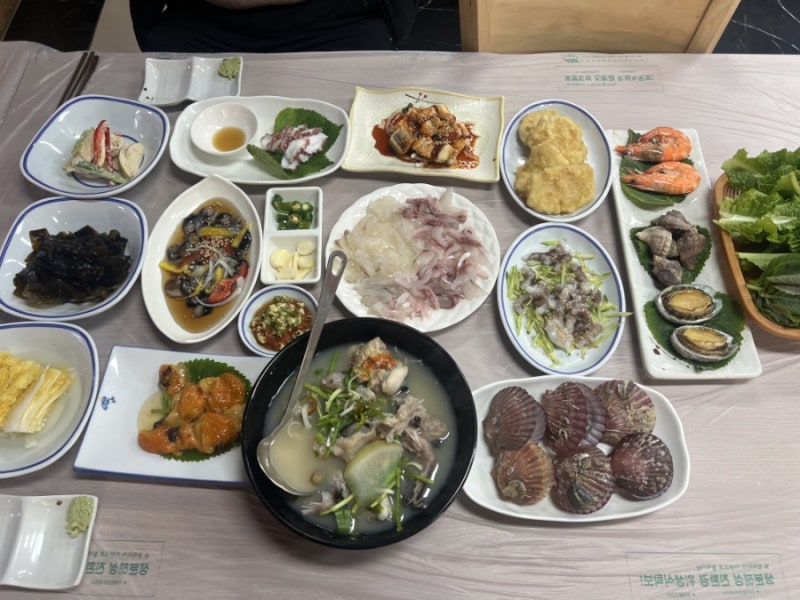 거제도가볼만한곳 이수도 1박3식 가격 이명선민박