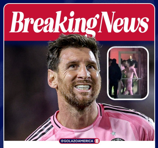 메시 패배 분노 표출, 심판실 침입 논란? MLS 측 "규정 위반 아니다."
