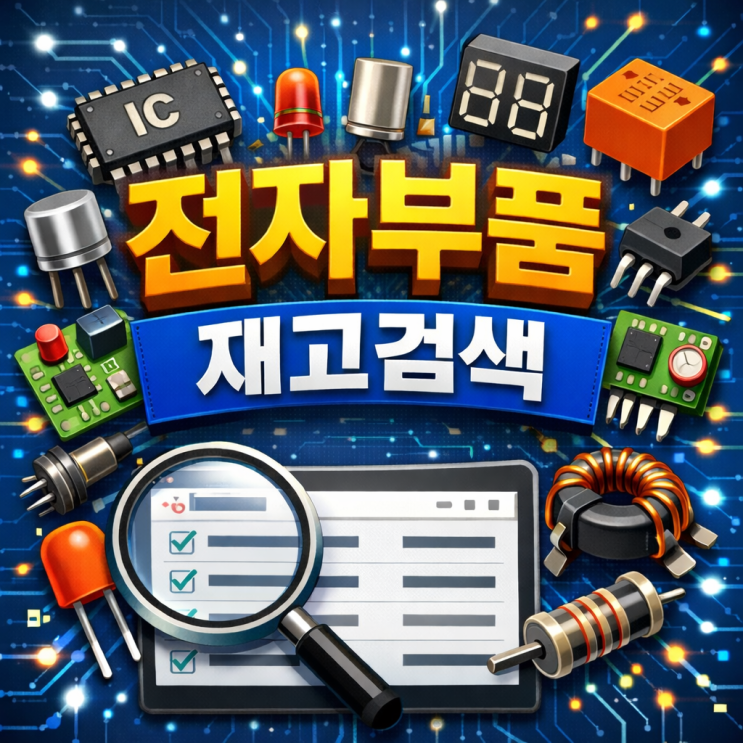  가장빠르고 정확한 전자부품 재고검색 대일실업