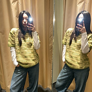 미우미우 MML870 울 캐시미어 반팔 니트 사이즈 팁｜55-66 기준 선택
