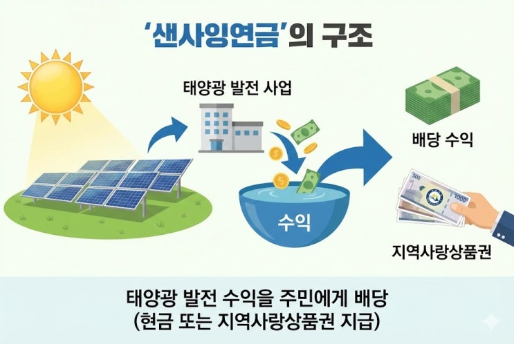  햇빛연금, 4인 가족이 실제로 받은 금액 1인당 배당금 계산해봤습니다