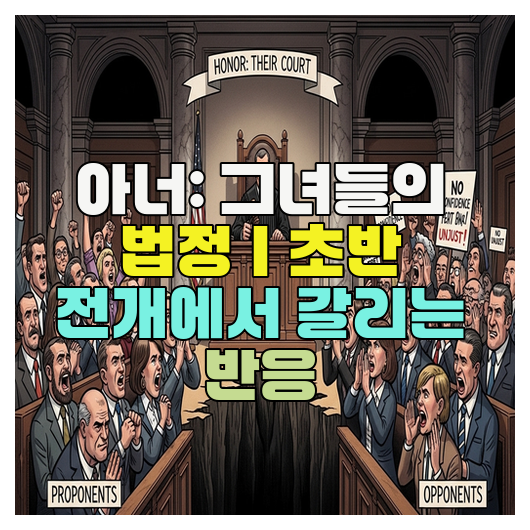  아너: 그녀들의 법정｜초반 전개에서 갈리는 반응